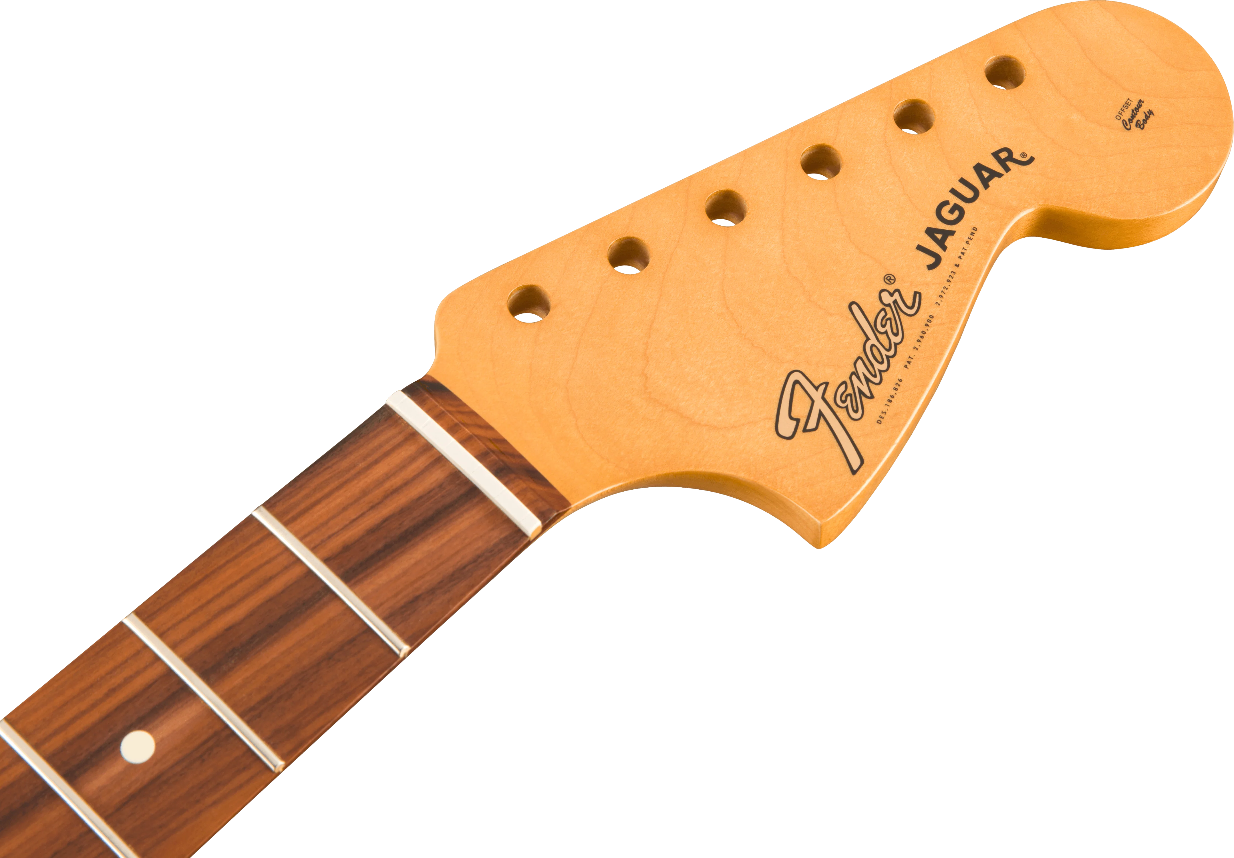 Classic Player Jaguar Neck, 22 Med Jumbo Frets, Pau Ferro, C shape - Image 3