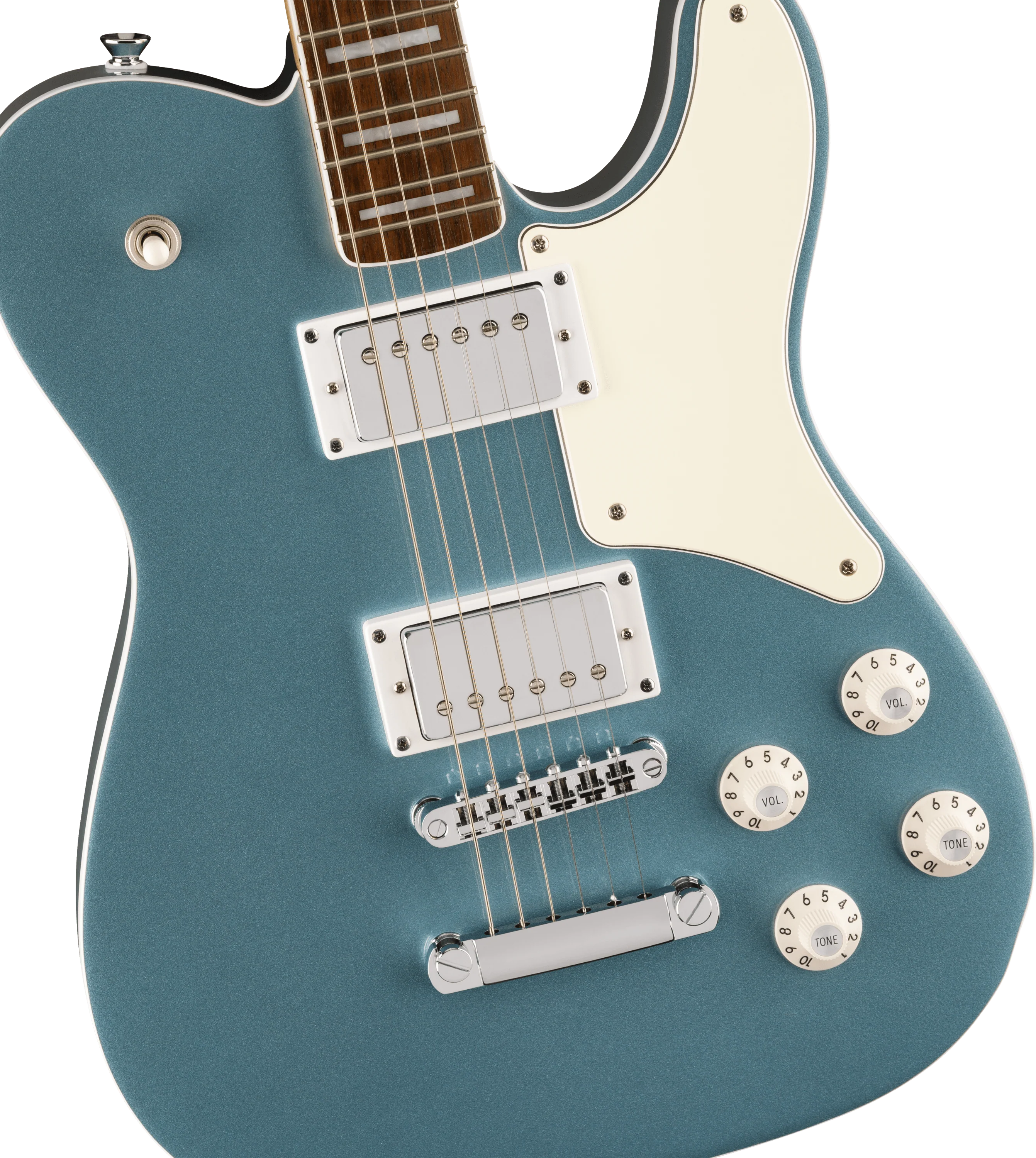 Limited Edition Paranormal Troublemaker Telecaster® Deluxe, Ice Blue Metallic - Image 3