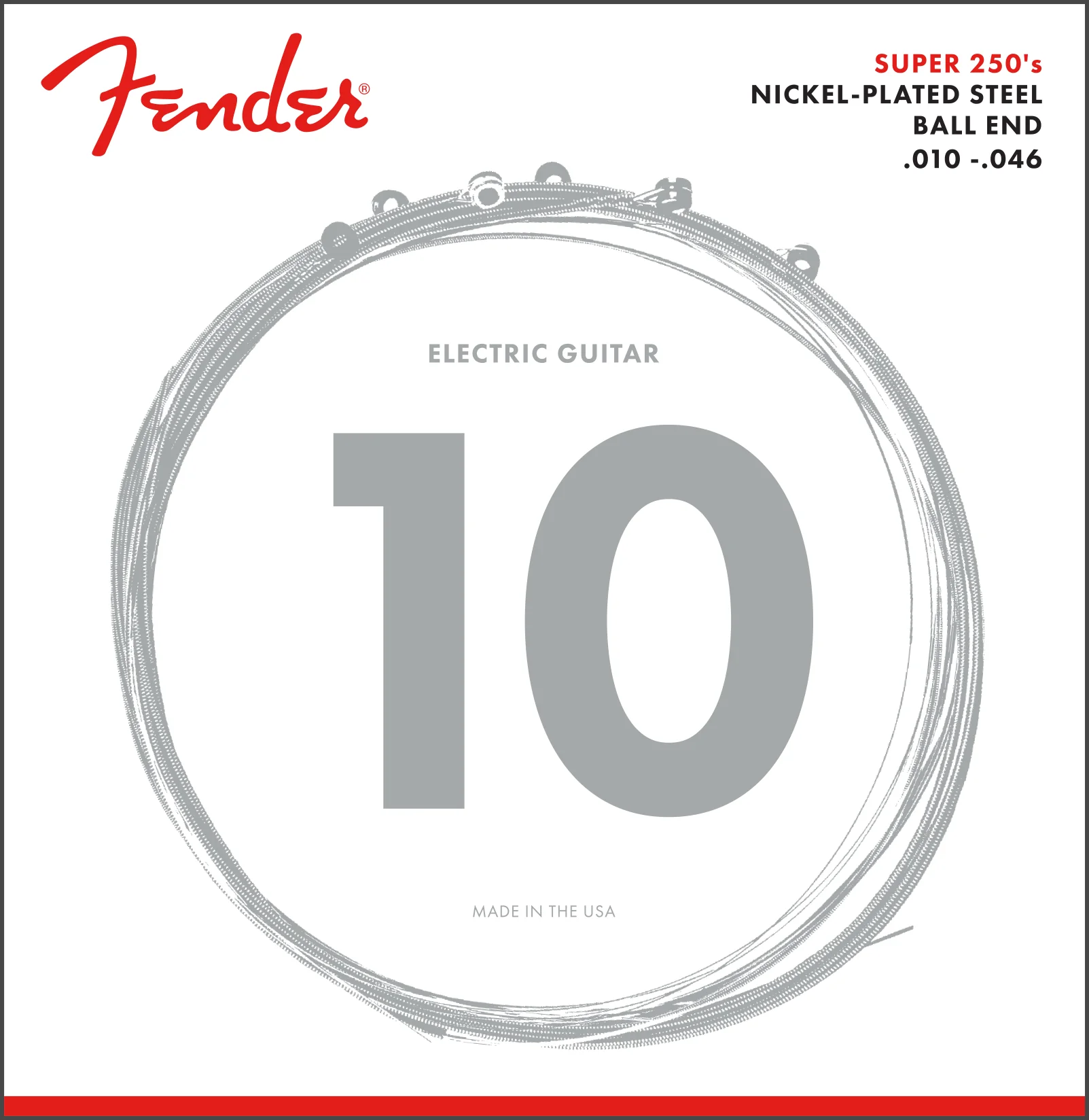 Super 250's Nickel-Plated Steel Guitar Strings - Image 4